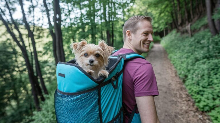 Dog Backpack Carrier Elevates Outdoor Comfort