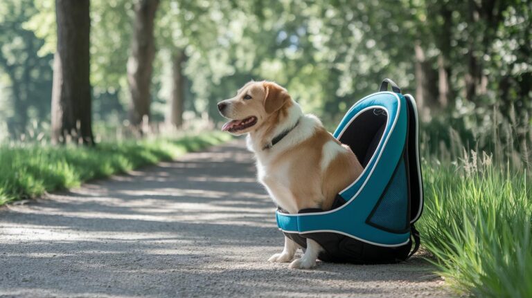 Large Dog Backpack Carrier: Stylish Comfort For Pets