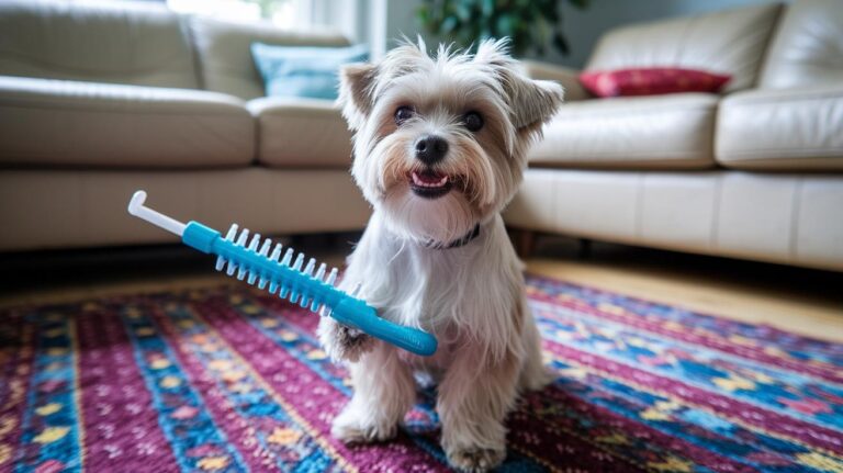 Pet Dental Cleaner Brightens Happy Pet Smiles