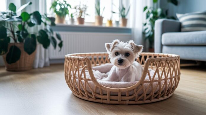 Rattan-Pet-Beds-Radiate-Cozy-Style