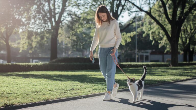Training A Cat On A Leash: Happy Walks