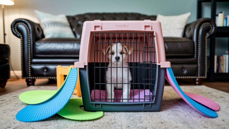 House Training A Puppy With A Crate Shines