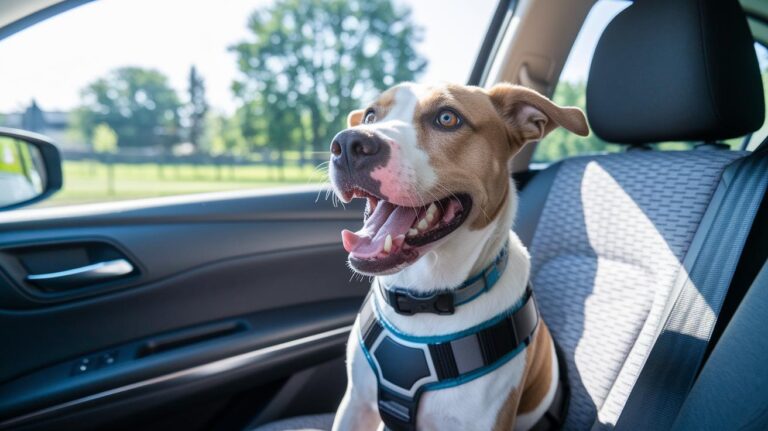 Must Have Pet Seat Belt For Car Safety:happy-ride